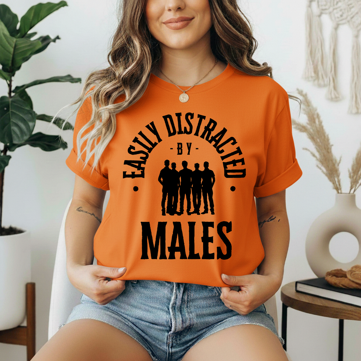 Easily Distracted By Males Tee