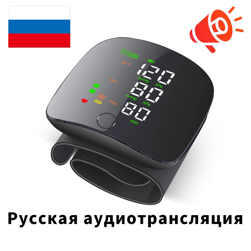 Smart Wrist Blood Pressure Monitor - Hospital-Grade Accuracy at Home