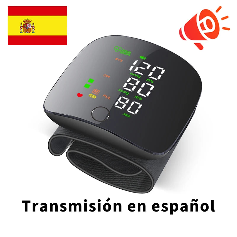 Smart Wrist Blood Pressure Monitor - Hospital-Grade Accuracy at Home
