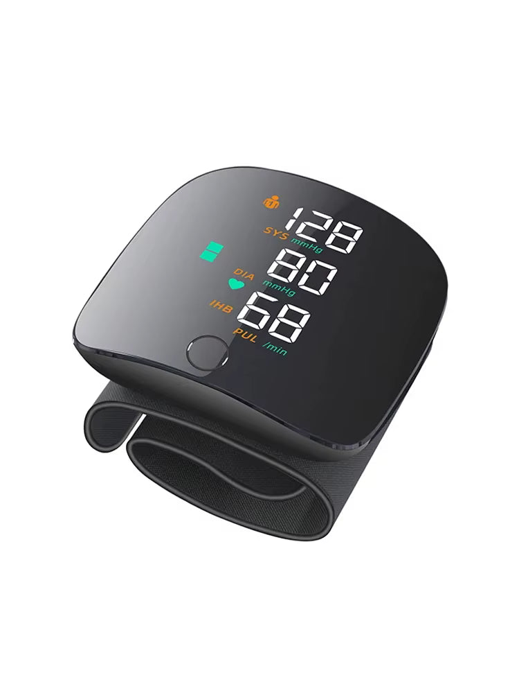 Smart Wrist Blood Pressure Monitor - Hospital-Grade Accuracy at Home